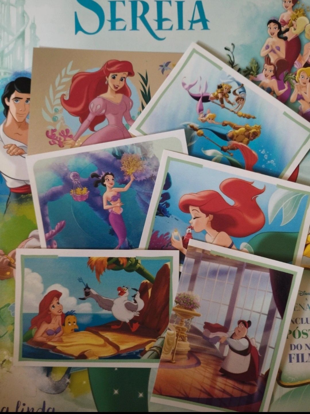 Cromos pequena sereia