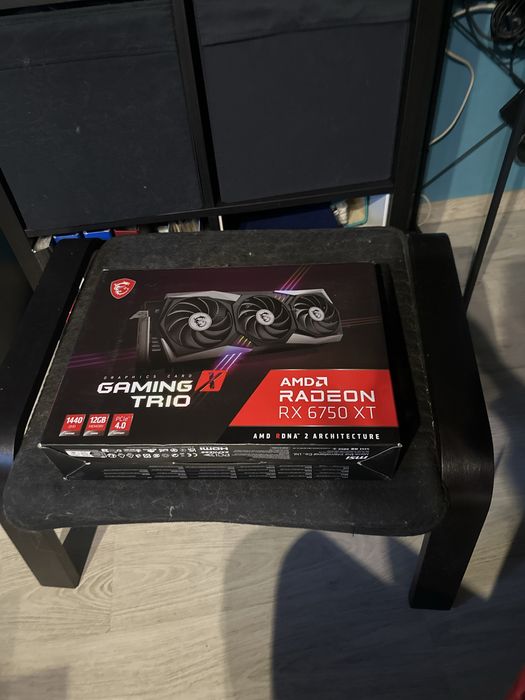 Karta graficzna msi radon rx6750xt gaming x trio