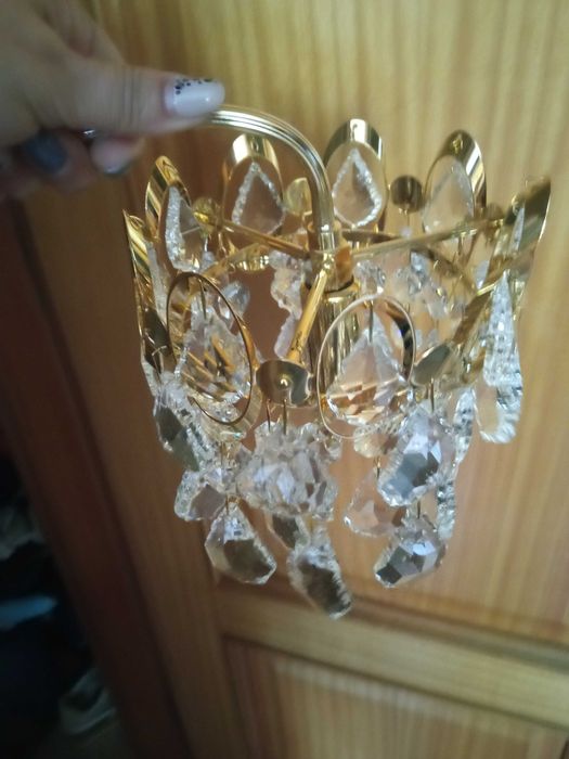 Vendo Candeeiros de Parede em Cristal