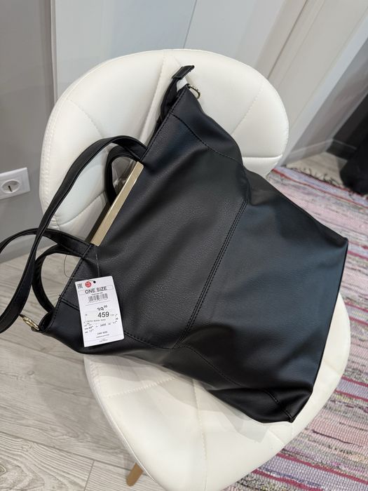 Чорний шопер Sinsay нова