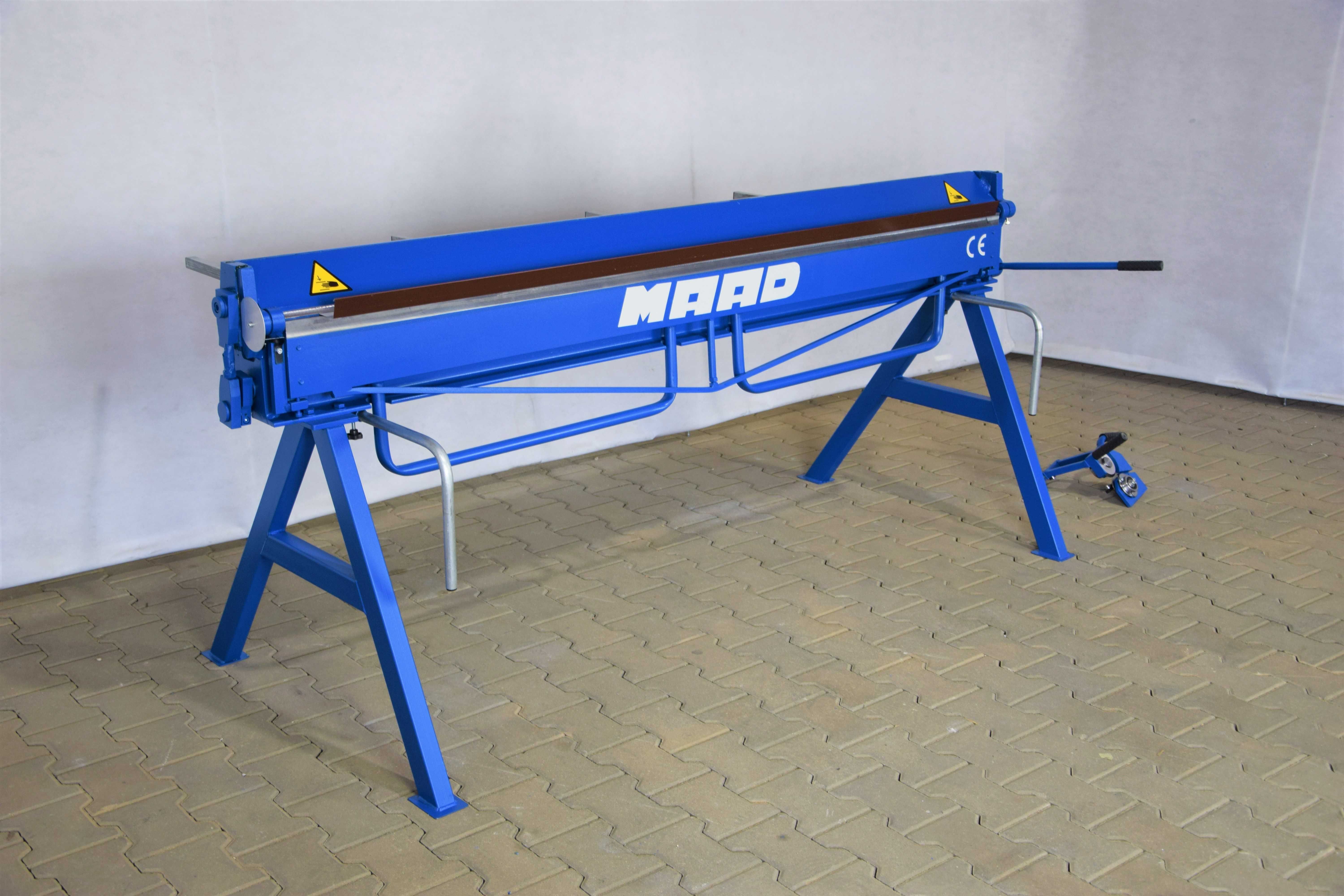 MAAD zaginarka giętarka 2-metrowa dekarska do blachy 0.7 mm. Trwała !