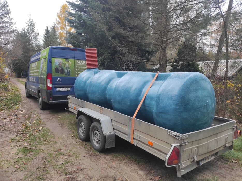 Zbiornik na szambo 2500l szczelny Atest na ROD, ogródki działkowe