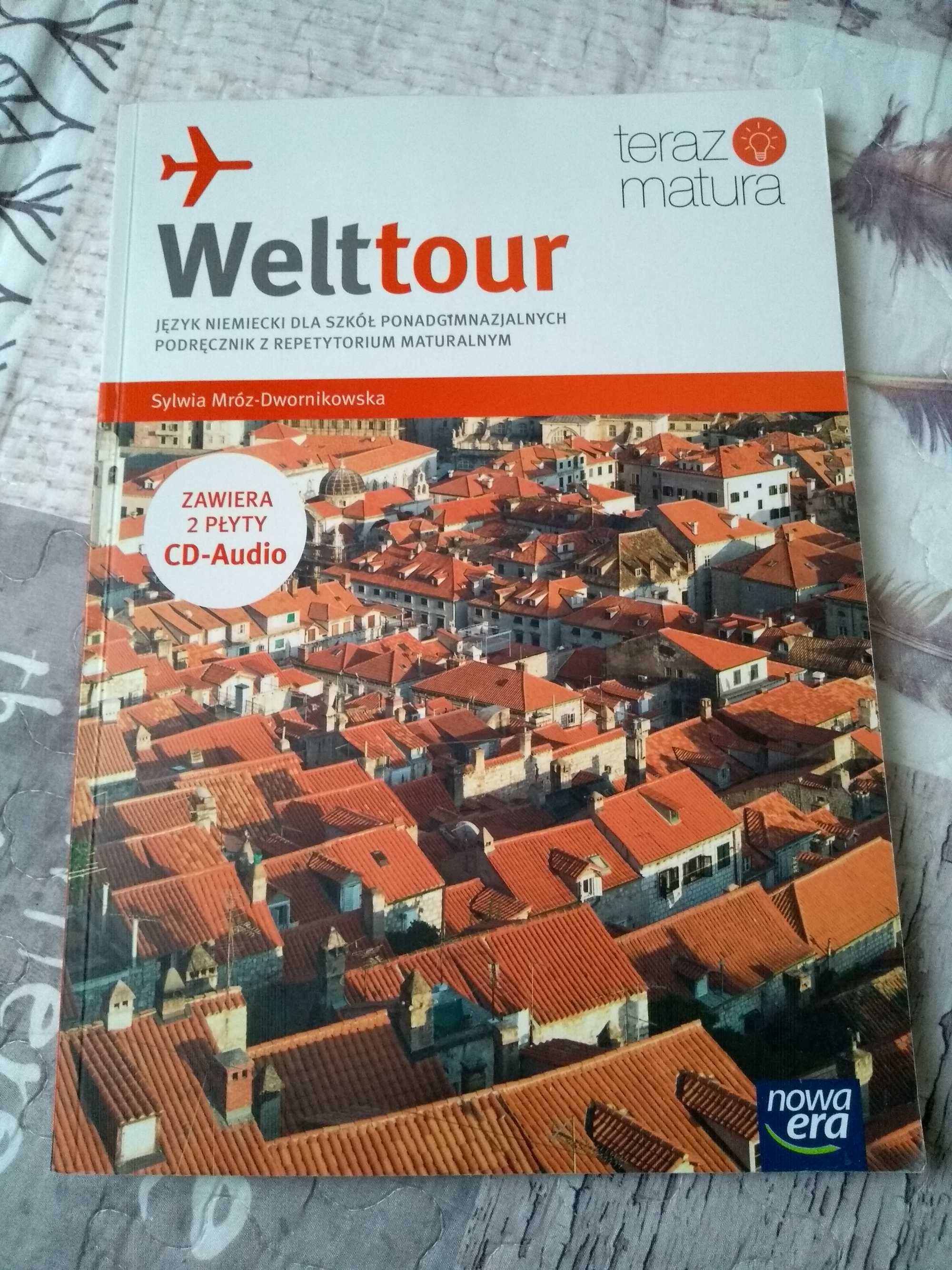 Welttour Teraz matura Niemiecki Podręcznik z repetytorium maturalnym