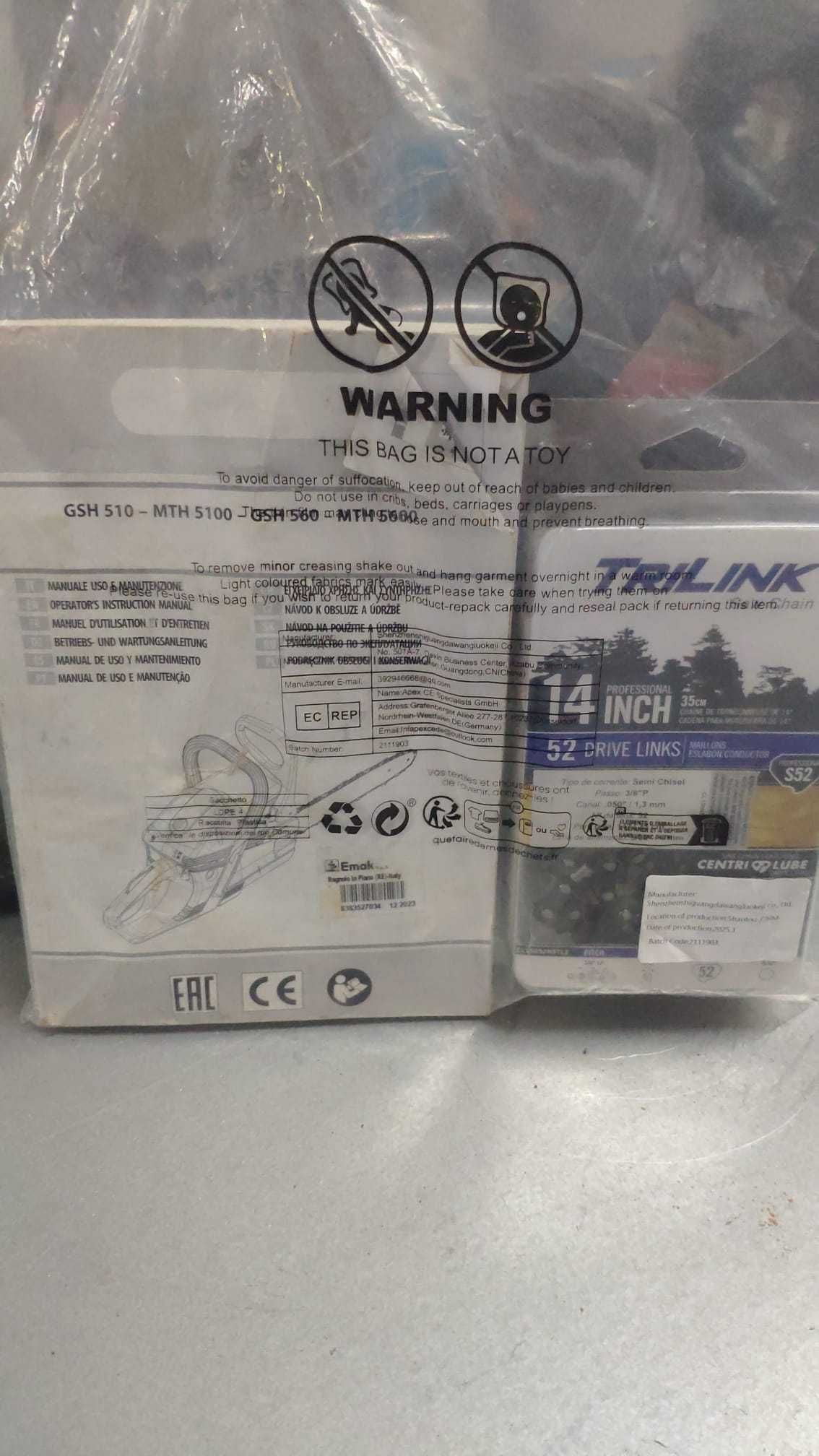 Motoserra Einhell a gasolina