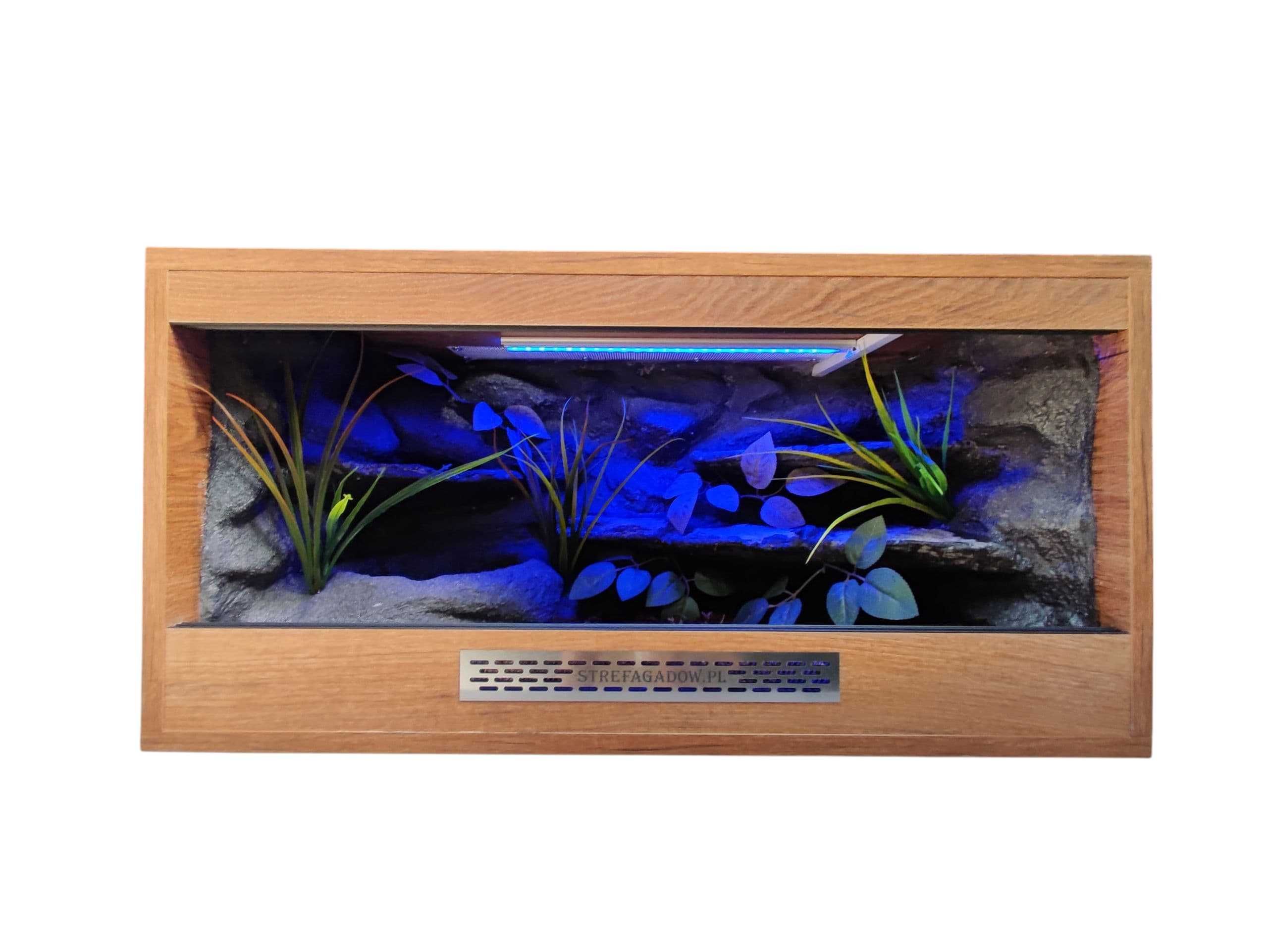 Terrarium pustynne nr745 80/40/40 dla węża boa pyton DOSTĘPNE