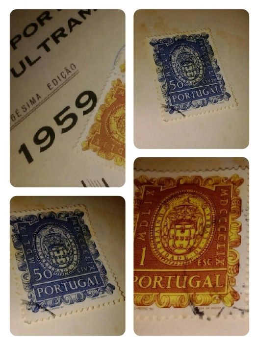 Selos 1959 para coleção
