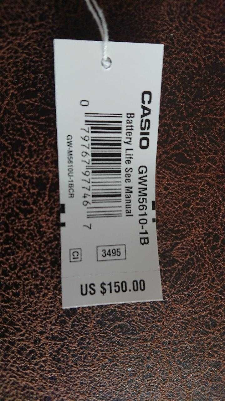 Casio G-Shock GW-M5610U-1BCR USA -Nowy!