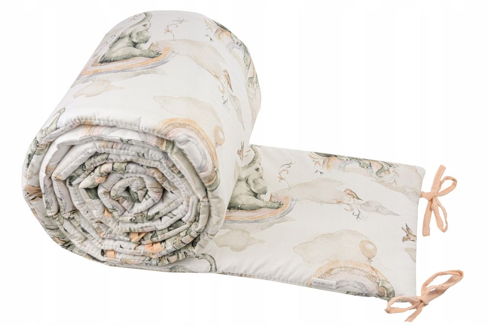 Ochraniacz 210X30 Do Łóżeczka 140X70 Super Jakość!