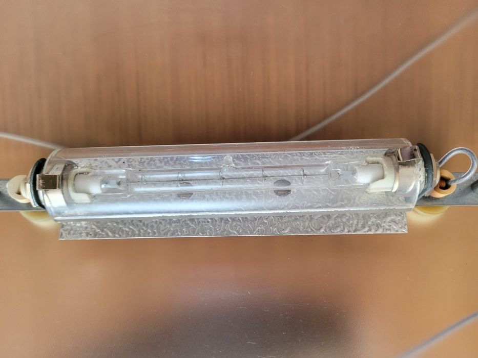 Candeeiro de teto em vidro