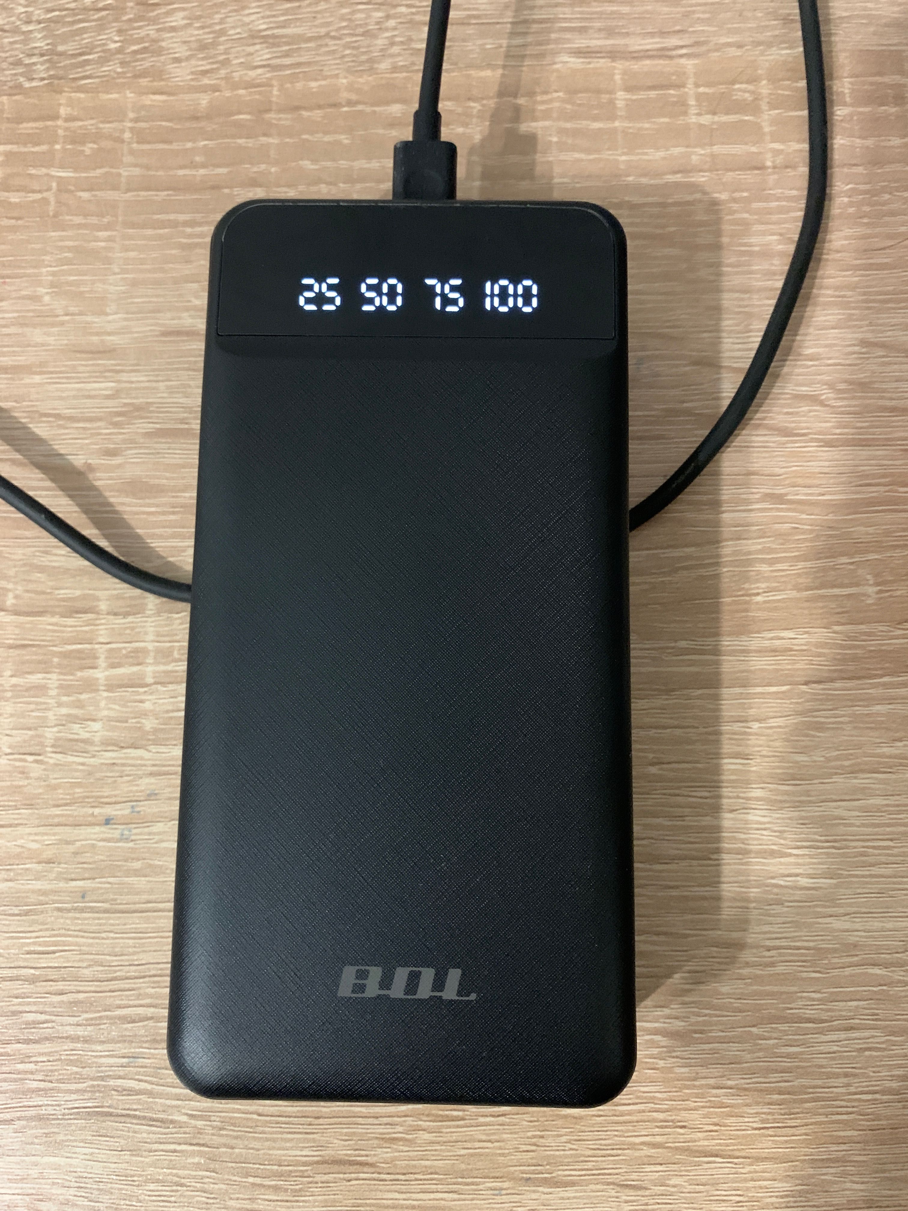 PowerBank BDL реальные 20000 мАч и 2А мощности