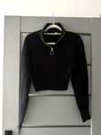 Czarny sweter h&m rozm xs z zapieciem