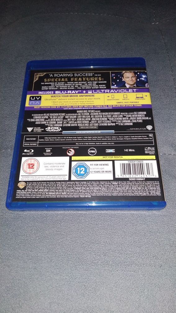 Film Wielki Gatsby Blu Ray