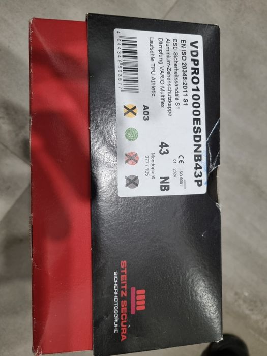 Buty robocze Steitz secura rozm 43