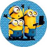 Opłatek na tort Urodziny Minionki