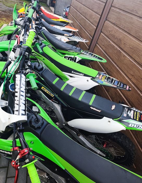 Pakiet 7 motorów KTM SXF Kawasaki KXF Suzuki RMZ  250 450 crf yzf tc