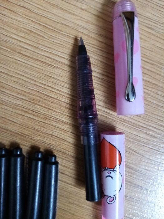 Mini długopis na naboje + 5 naboi