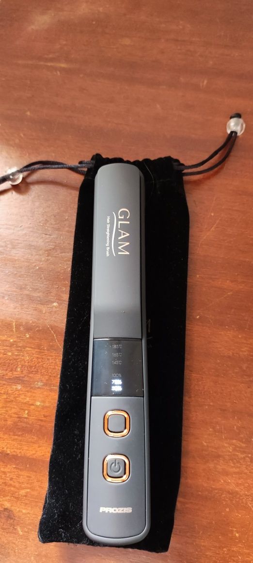 Escova alisadora Glam prozis a bateria