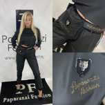 Komplet dresowy Paparazzi Fashion czarny, nowy. Bluza i spodnie L