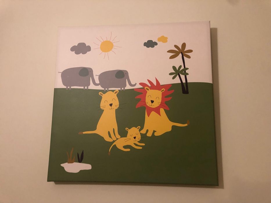 Quadro decorativo quarto bebé/criança