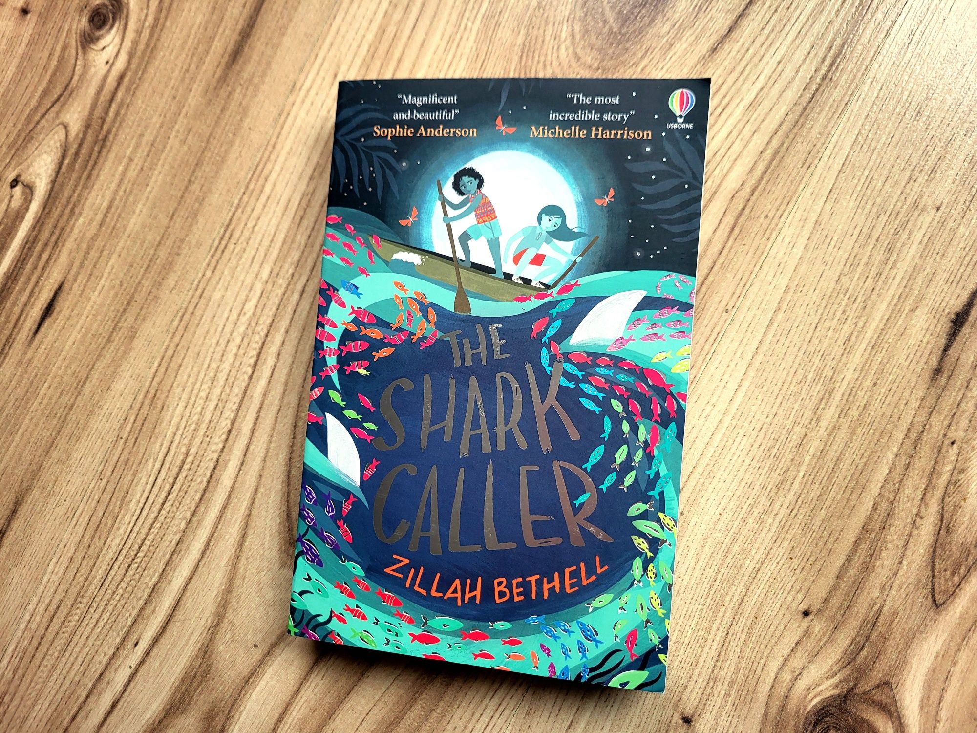 The Shark Caller Usborne powieść przygodowa po angielsku
