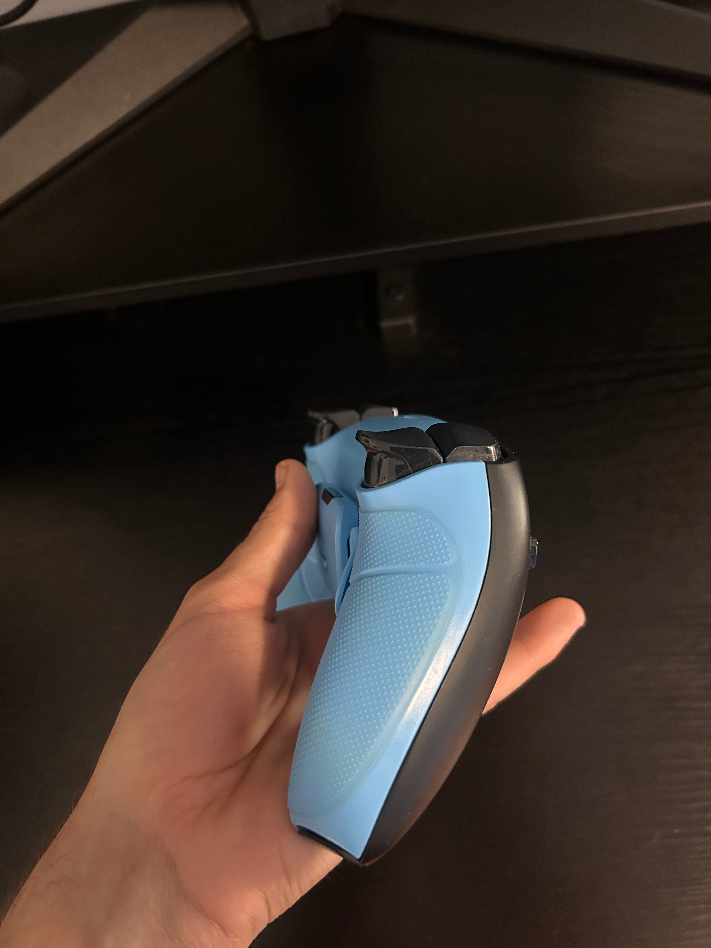 Comando DualSense PS5 + Kit Extremerate com botões traseiros instalado