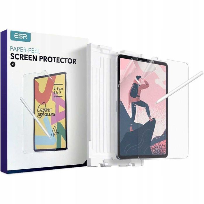 ESR paper feel screen folia do rysowania do iPad Pro 11'' Air 5 4 2szt