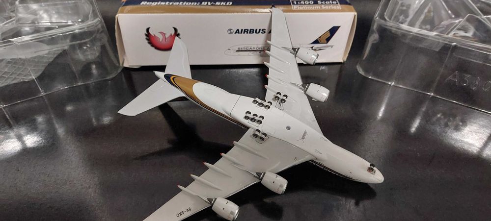 Avião Boeing Aviões Airbus escala 1/400 em Metal Varios Ver Fotos 19