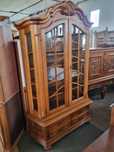 witryna dębowa serwantka biblioteczka