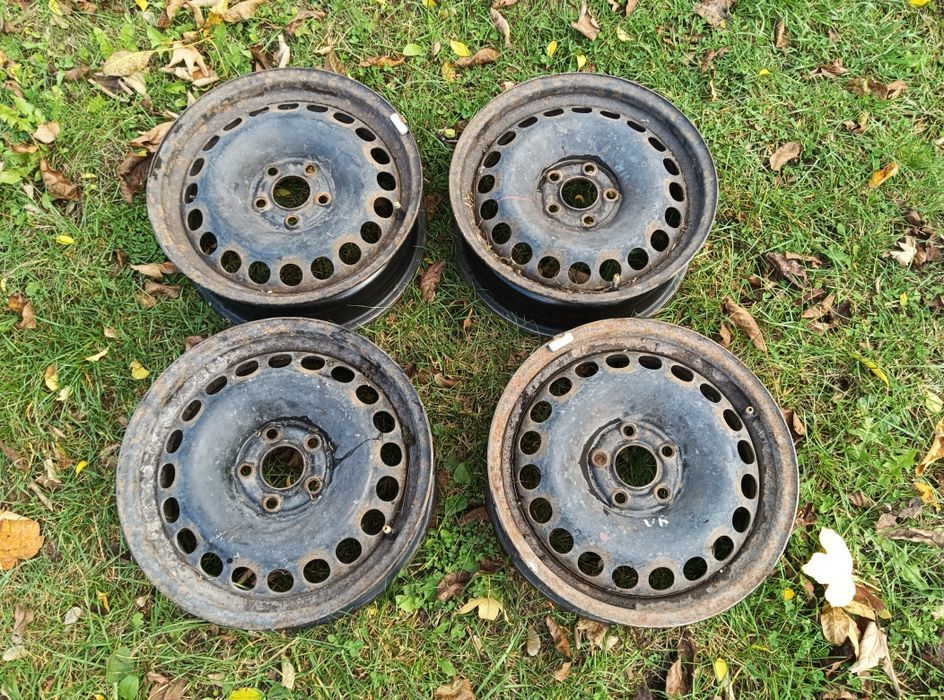 Stalowe felgi z Audi A2 5x100 ET34