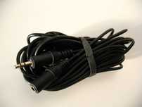 Kabel, przedłużacz Jack 3,5mm damsko-męski. Długość 5m.