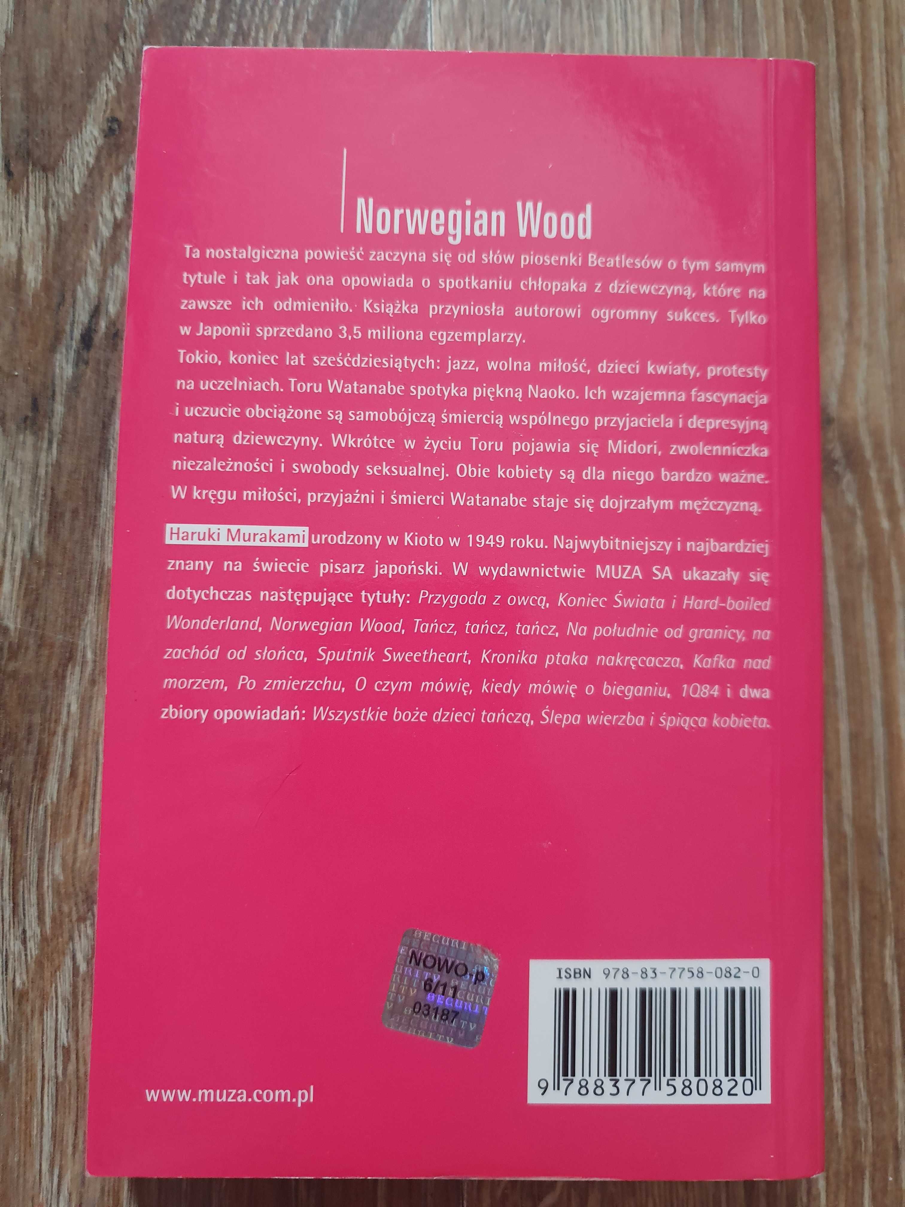 Norwegian Wood - Murakami, format kieszonkowy