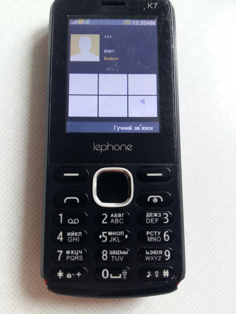 Мобільний телефон Lephone K7