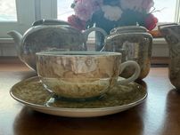 Komplet porcelany kawowej Karolina – kultowa śląska porcelana z lat 70