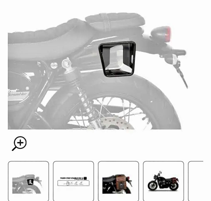 Suporte alforge Moto da SHAD Lateral