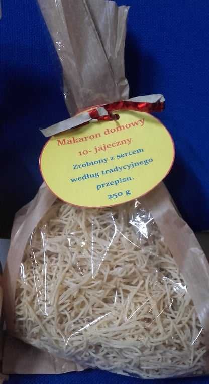 Makaron domowy Kielce, Opoczno (nitki i tagliatelle)