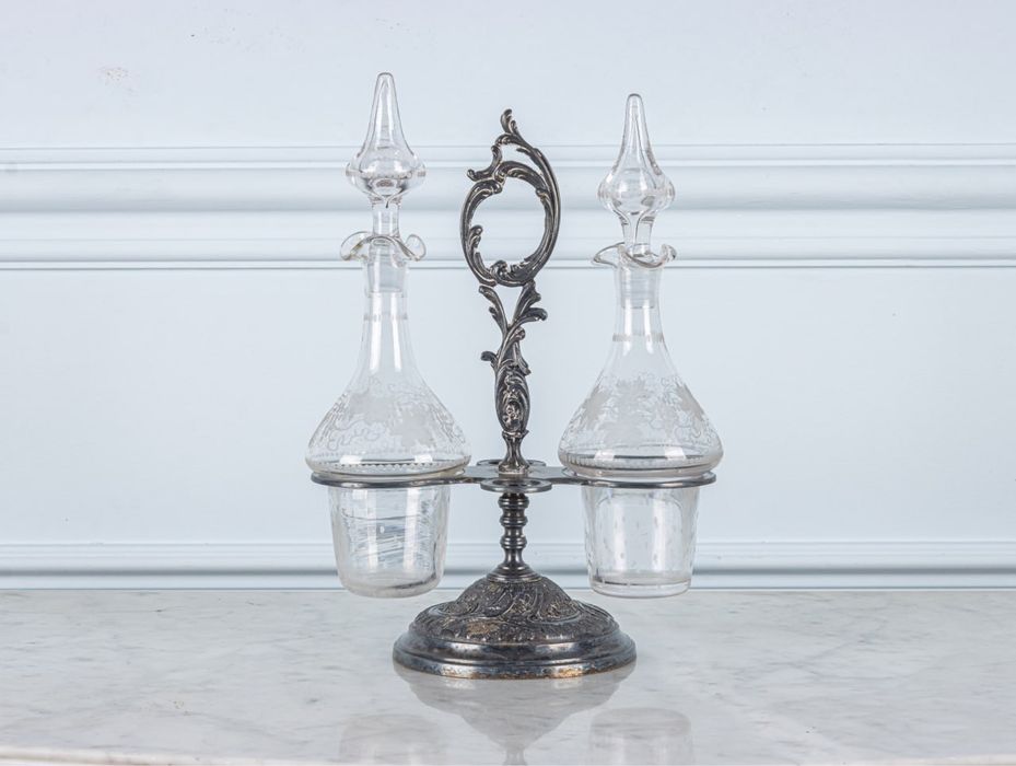 Антикварний набір  для спецій, крует, набор для специй