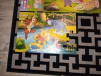 Puzzle zestaw10 sztuk wiek 3+