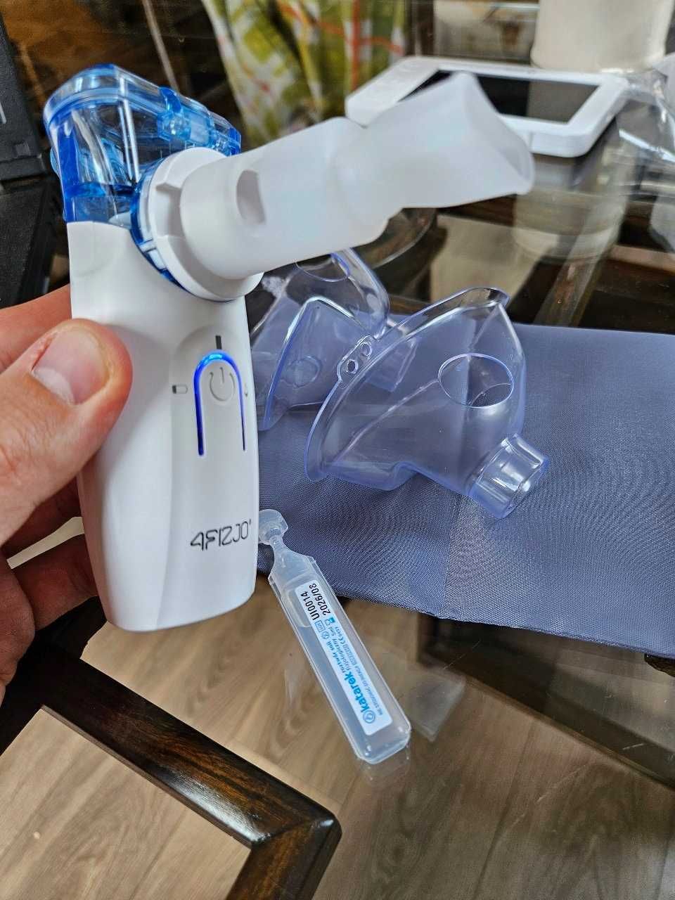 inhalator nebulizator dla dzieci dorosłych siateczkowy przenośny cichy