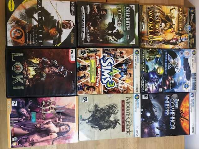 Ігри на DVD для РС 22шт