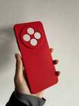 Silikonowe etui czerwone do XIAOMI REDMI 14C 4G