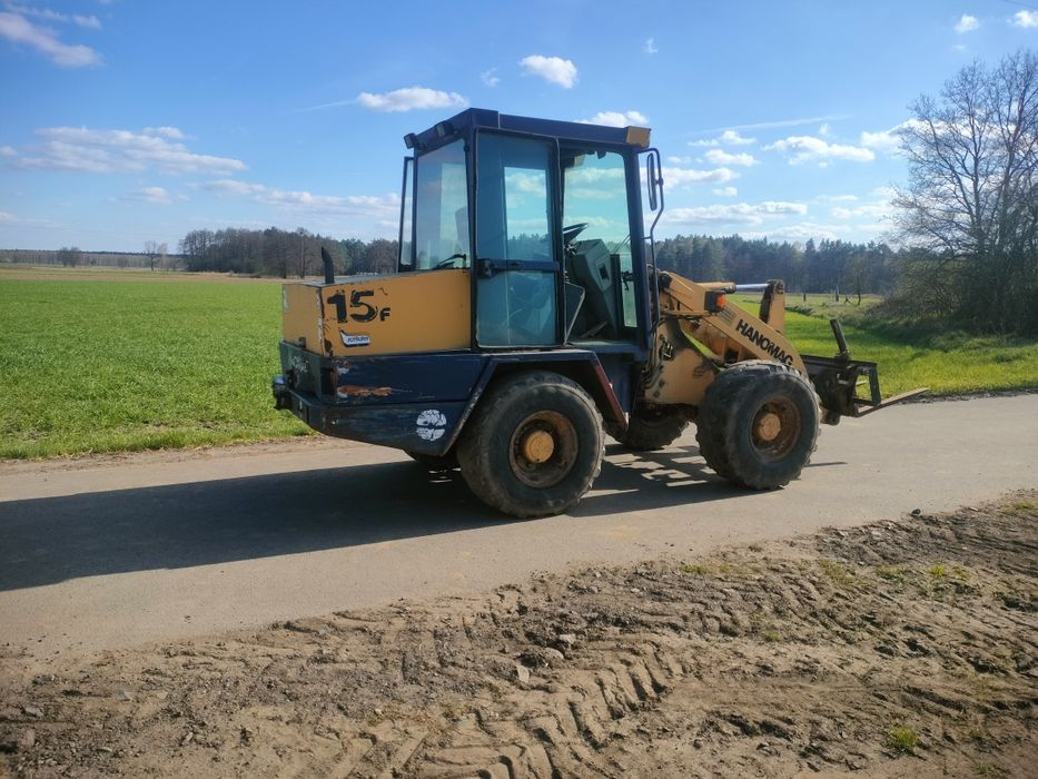 Ładowarka przegubowa hanomag f15