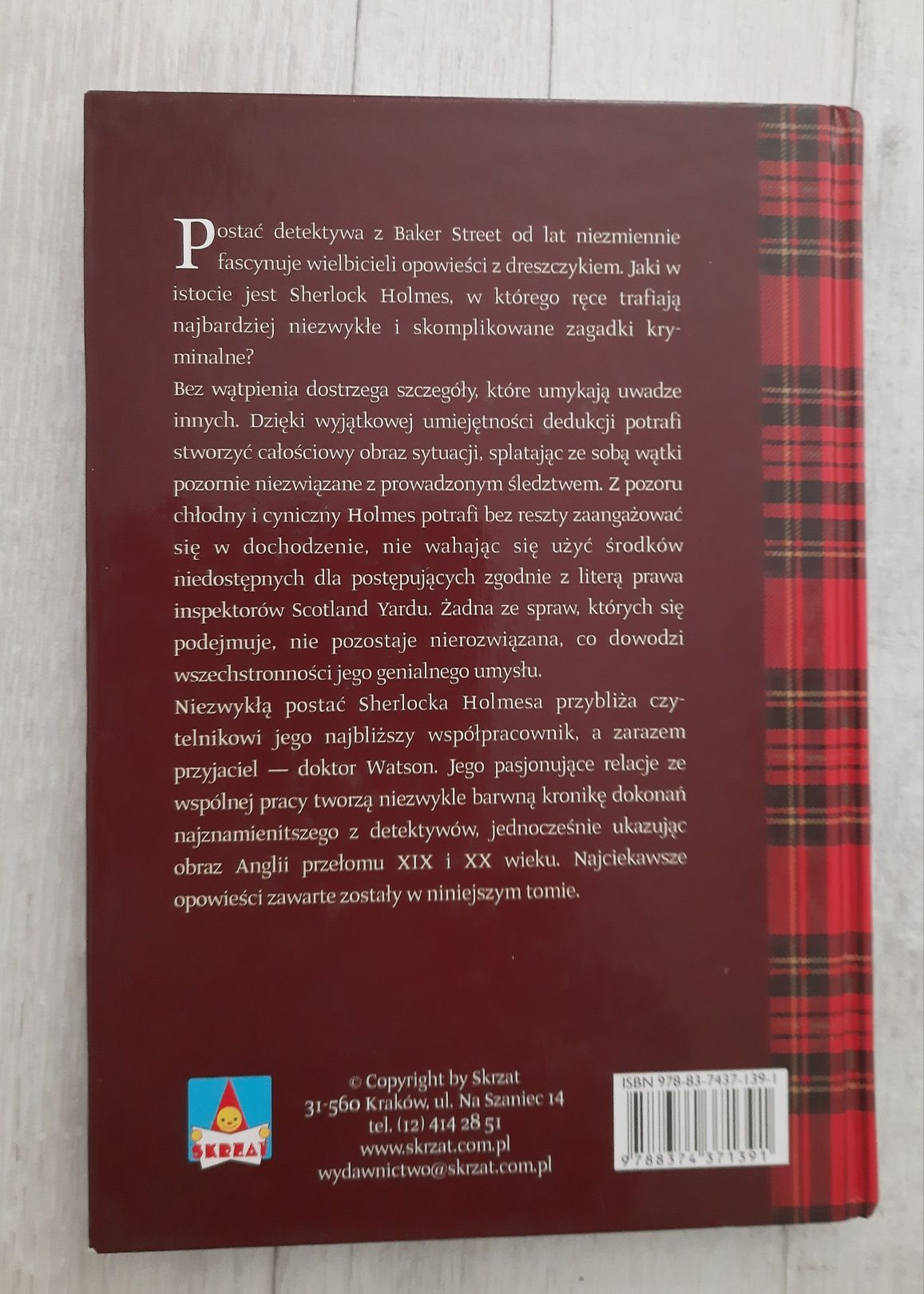 Książka dla młodzieży,,Przygody Sherlocka Holmesa,
