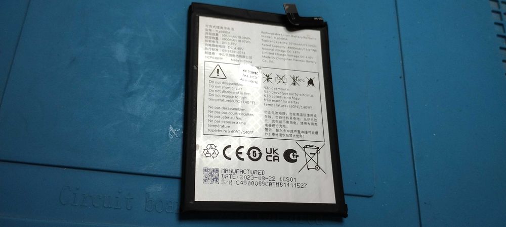 Bateria TLp049DA TCL 40 NXTPAPER  T612B- Oryginalna, z Demontażu