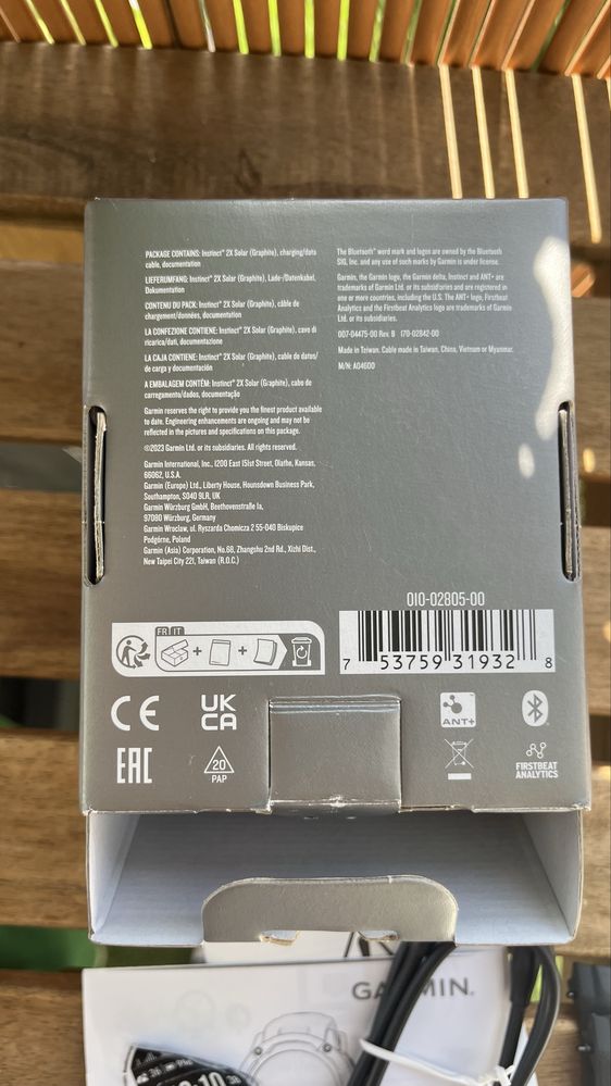 Zegarek smartwatch Garmin instinct 2x solar