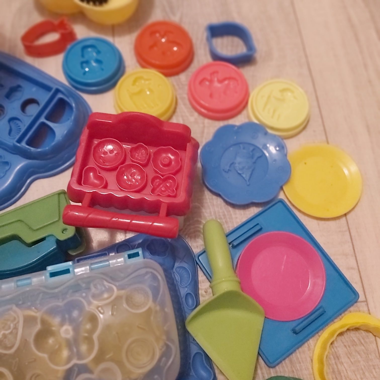 Duży zestaw PlayDoh kuchnia formy foremki ciasteczka