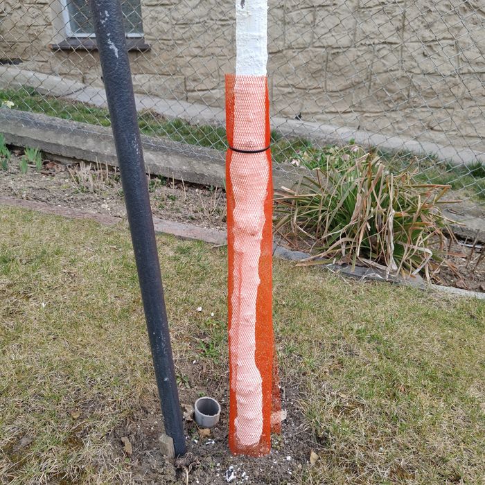 Siatka przeciwko zwierzynie leśnej typ 208 30x80cm pomarańczowa
