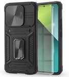 Etui pancerne do Xiaomi Redmi Note 13 Pro 5G, Nox Case Ring, czarne