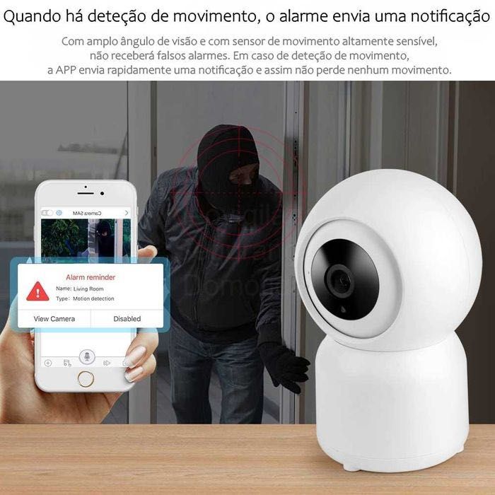 Câmara * FullHD * WiFi * S/Fios * Tuya * SmartLife * CCTV