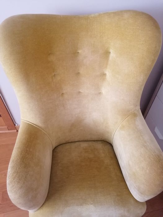 Cadeirão/Poltrona em veludo