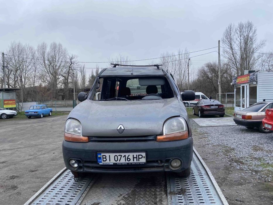 Продам Рено Кенго 2000г/в 1,4 газ-бенз.на ходу 1050 $